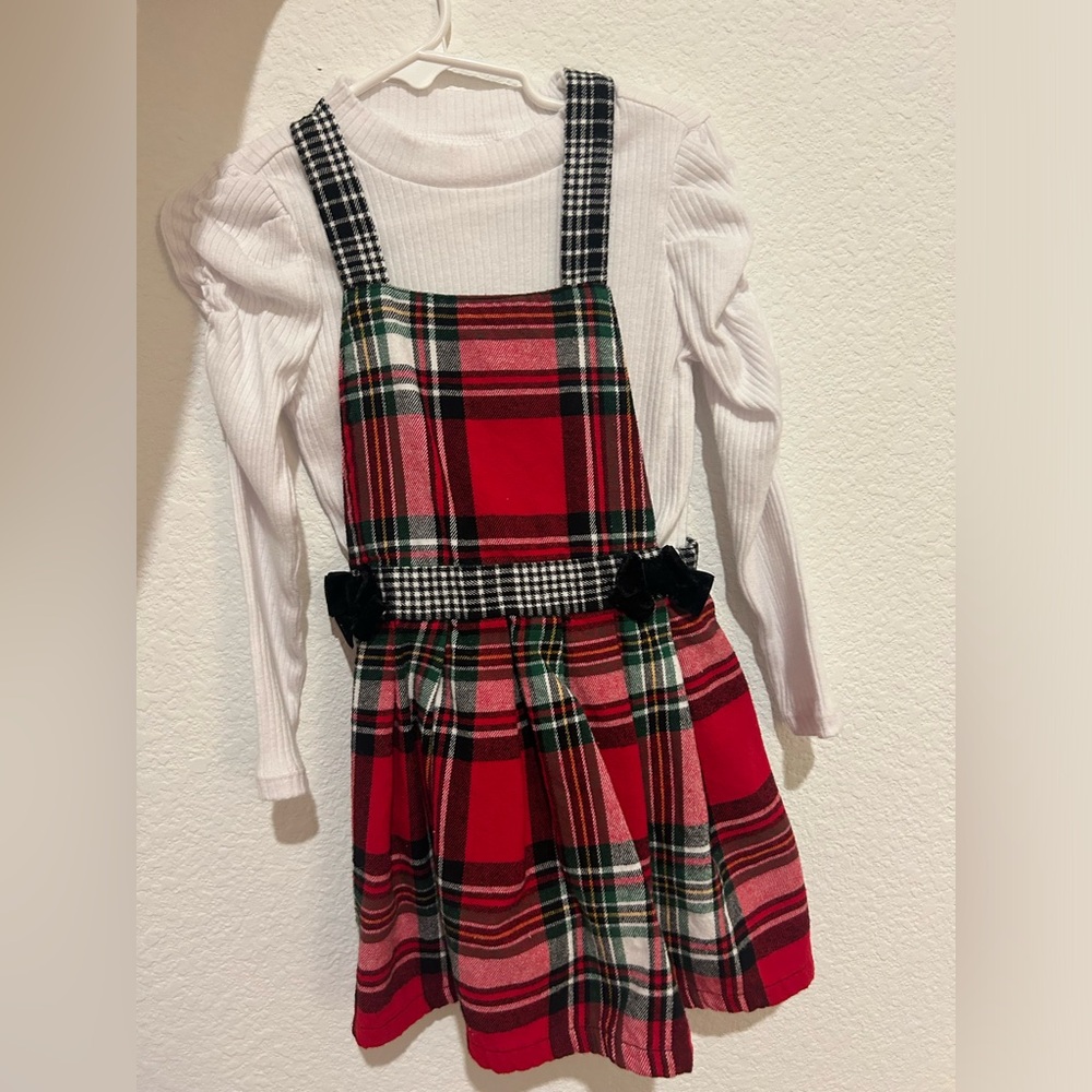 Wonder Nation Christmas Dress Size 3T Girl